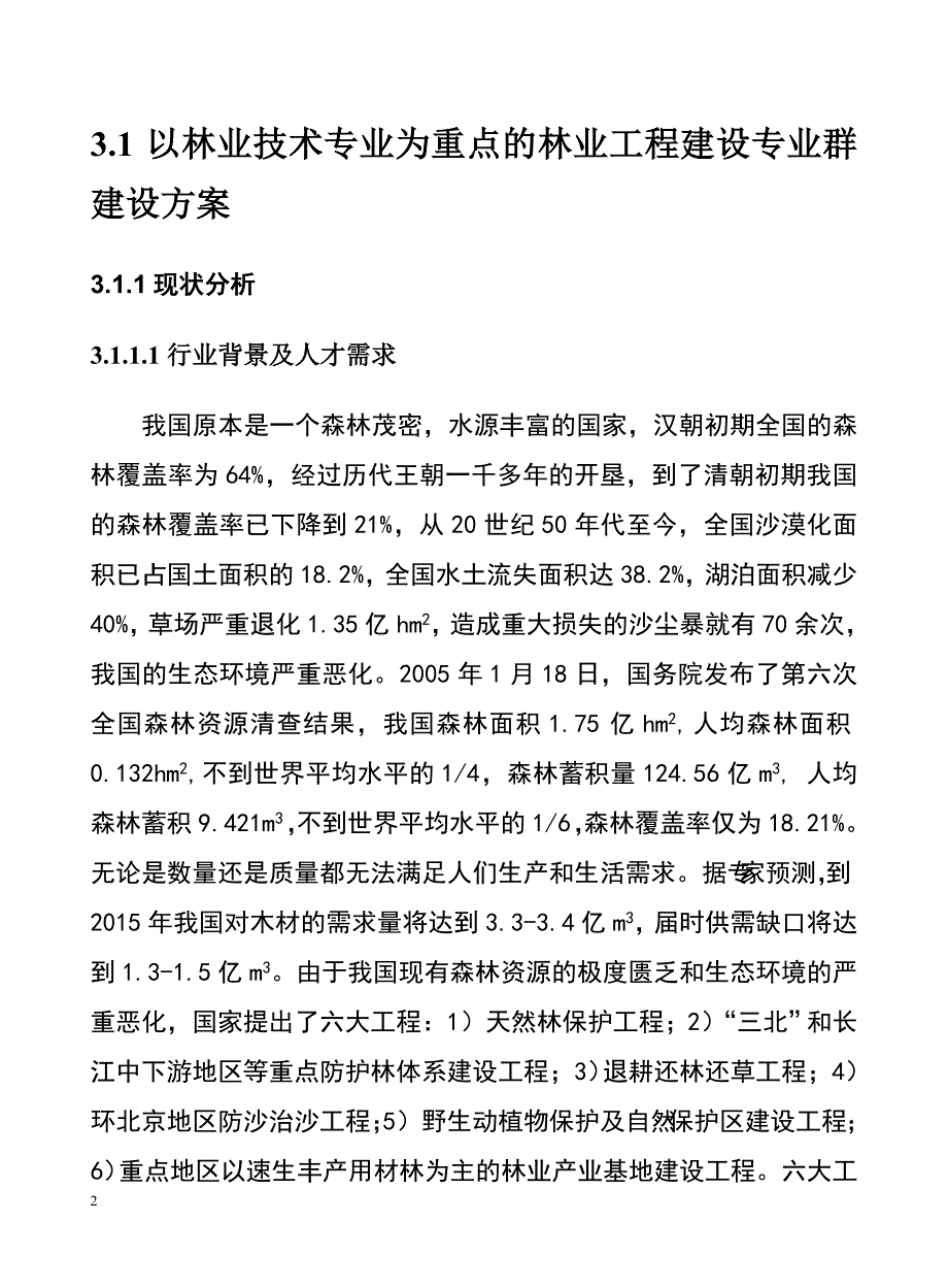 专业建设方案目录_第2页