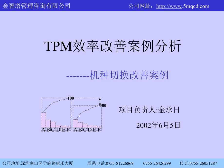 tpm效率改善案例分析_第1页