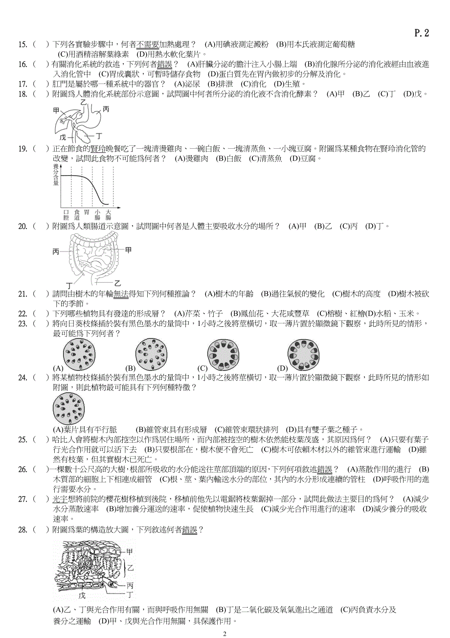 2010_初一生物试题2009_2_第2页