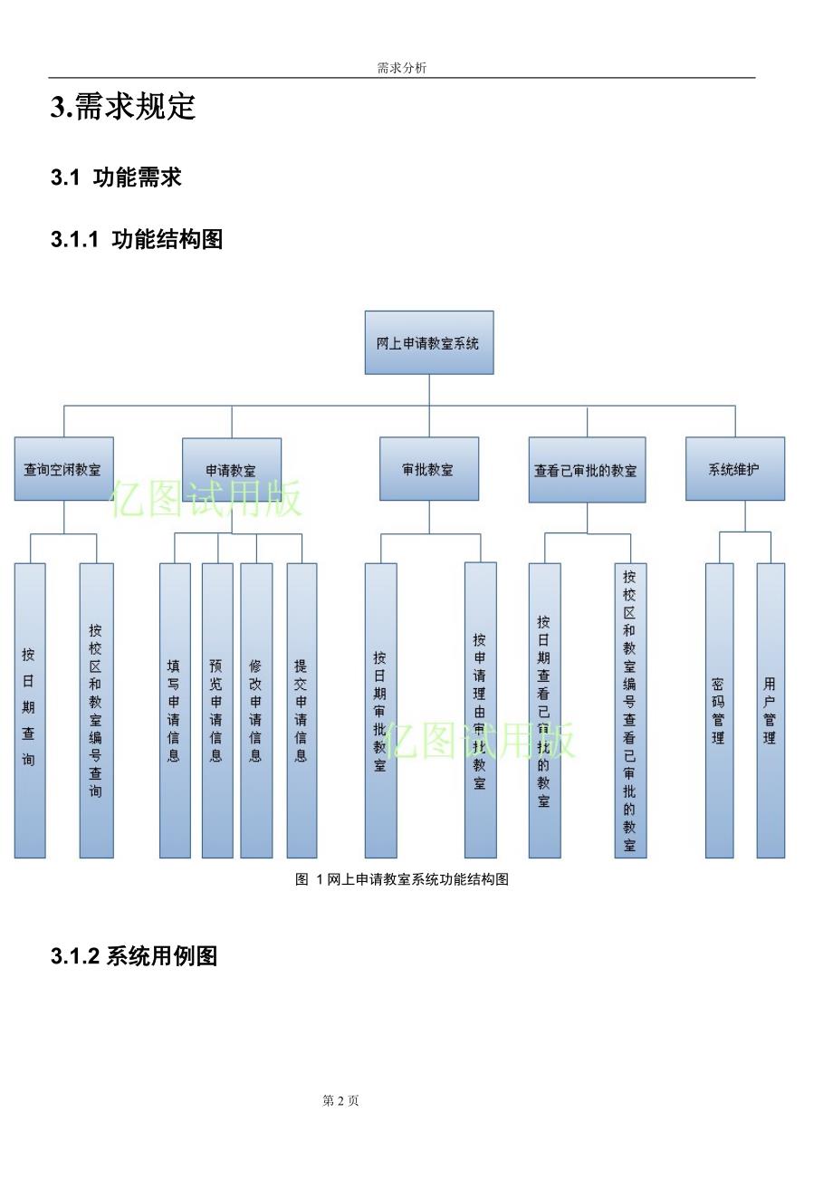 网上课室申请系统需求分析_第4页