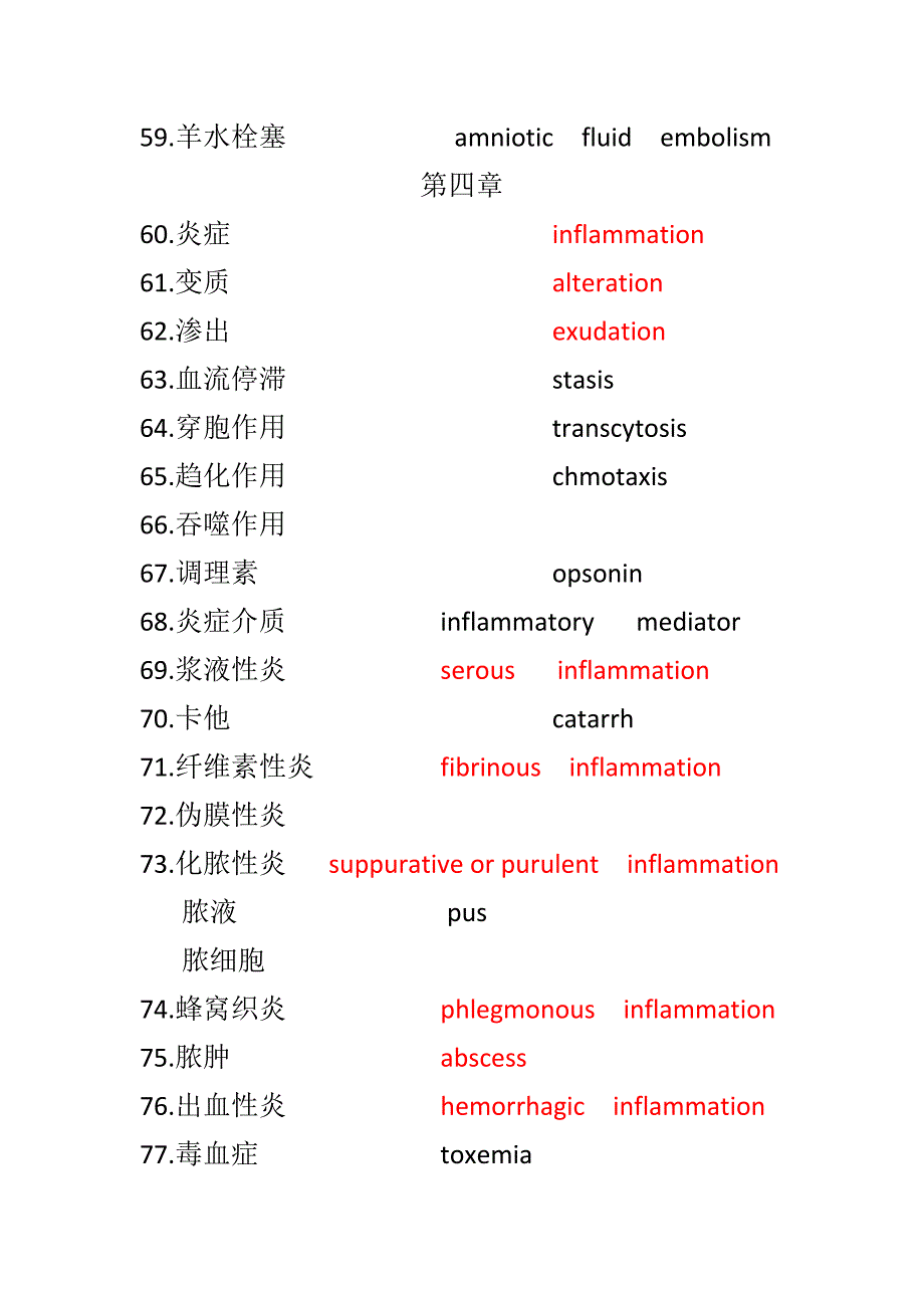 病理学名词解释及其英语要求_第4页