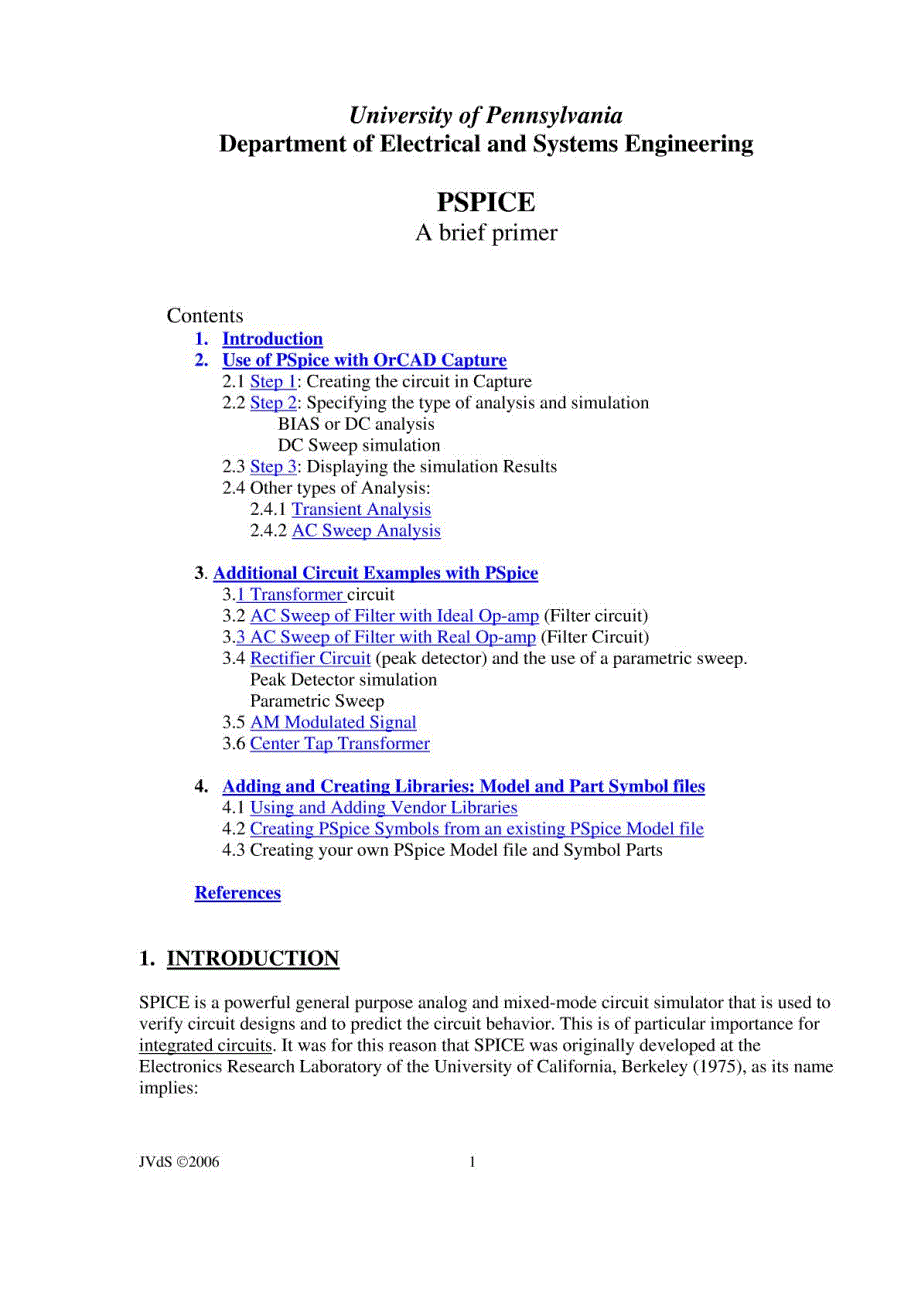 pspice入门教程_第1页