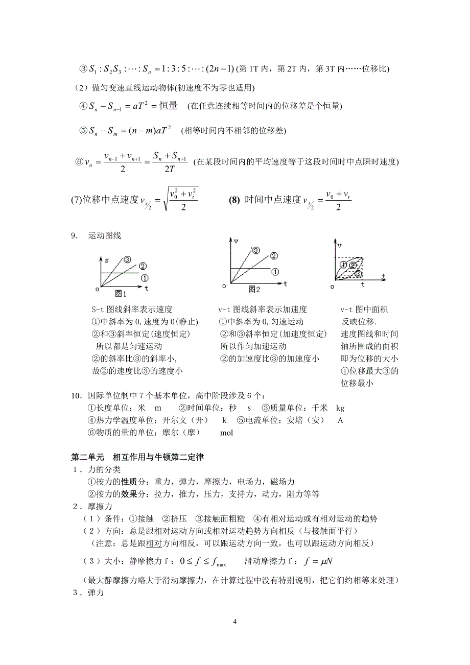 广东省普通高中学业水平考试物理科考试大纲和复习_第4页