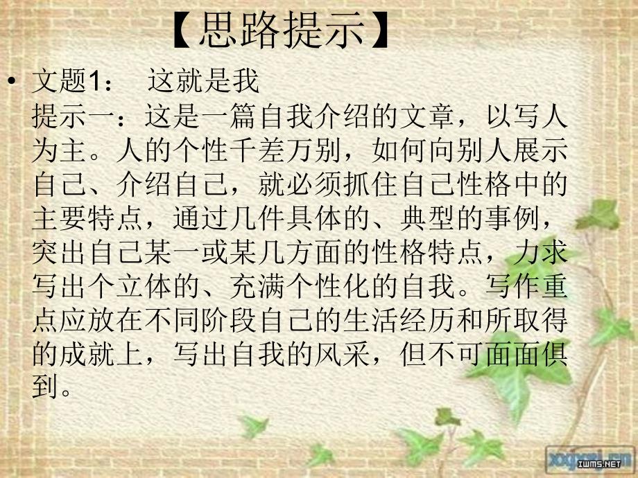 《这就是我》作文教案课件_第4页