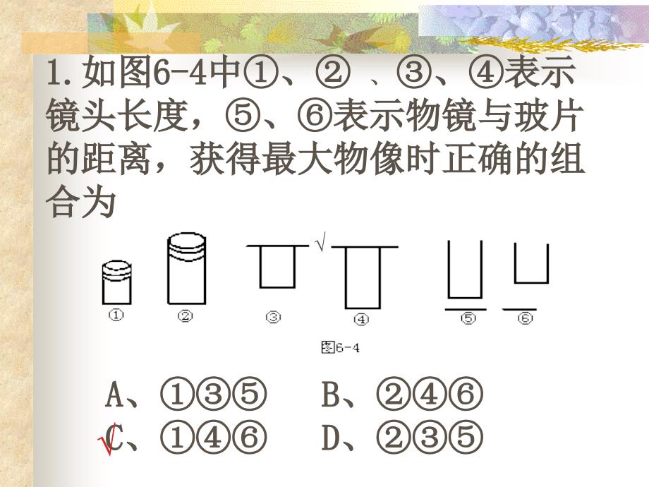 【高一生物】练习显微镜的使用方法_第4页