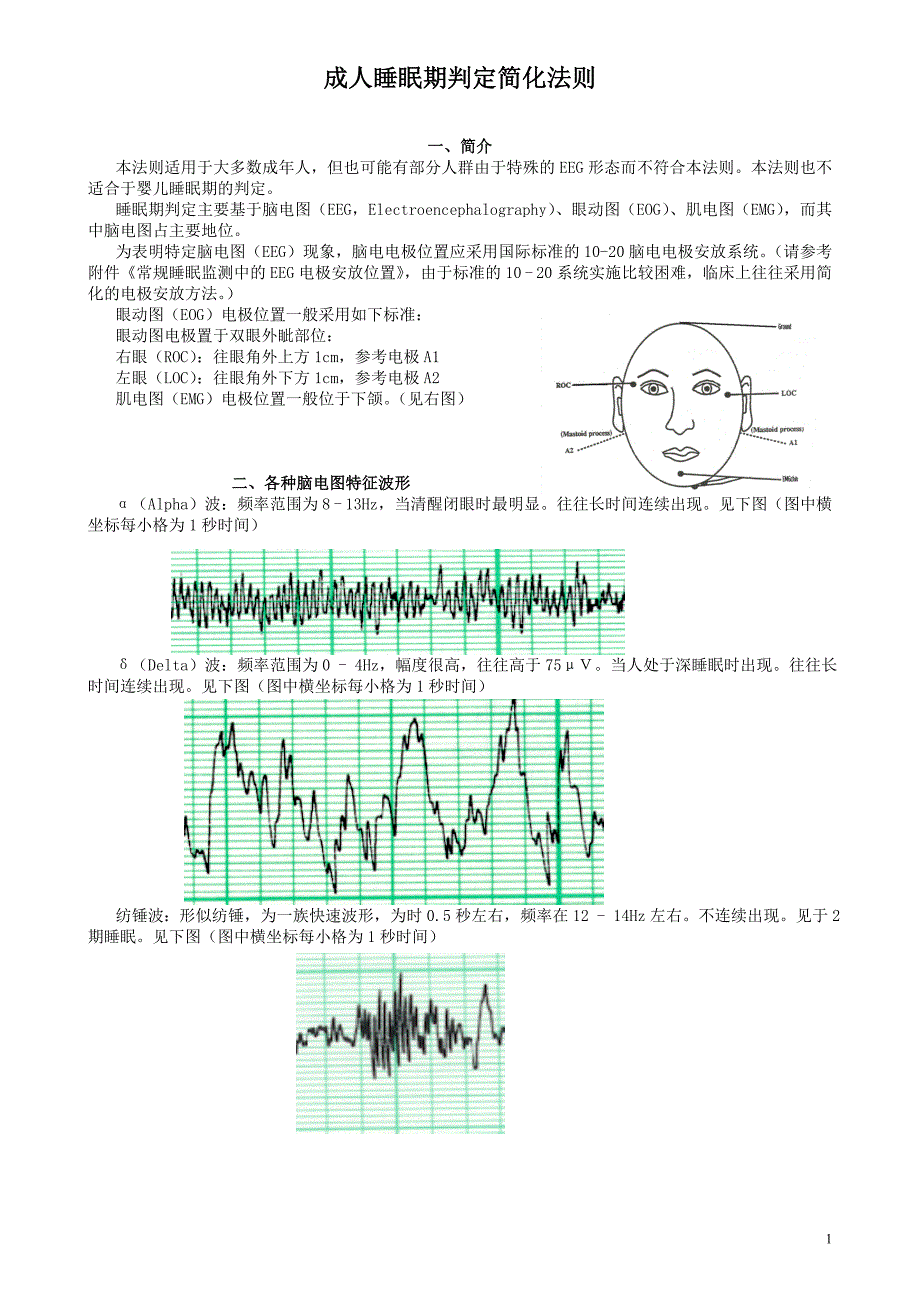 成人睡眠期判定简化法则_第1页
