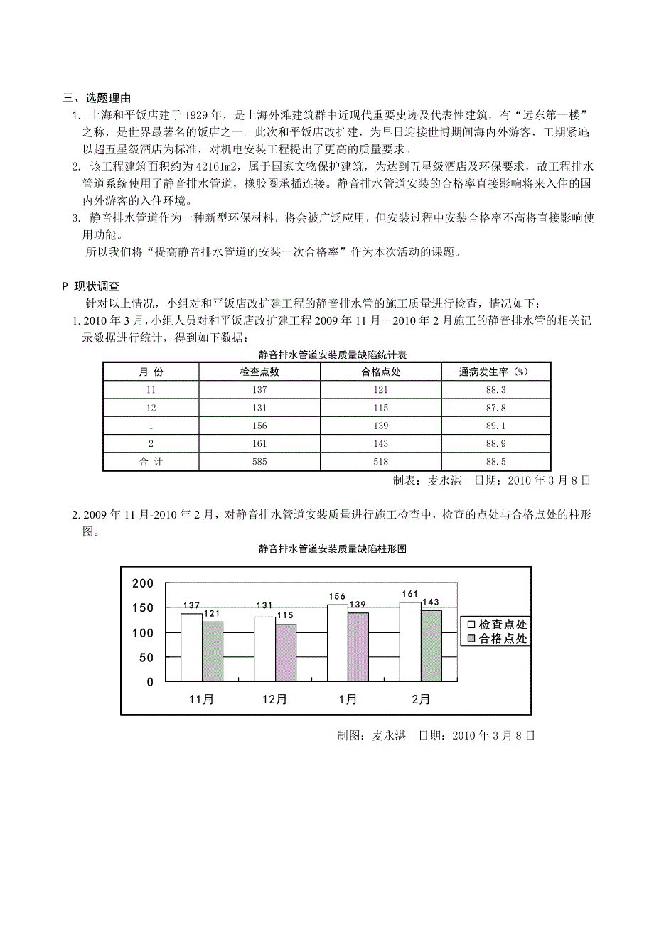 提高静音排水管道安装一次合格率QC_第3页