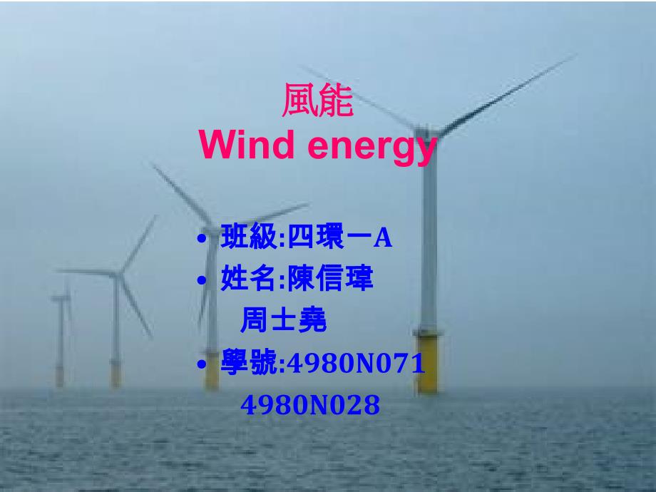 风能wind energy_第1页