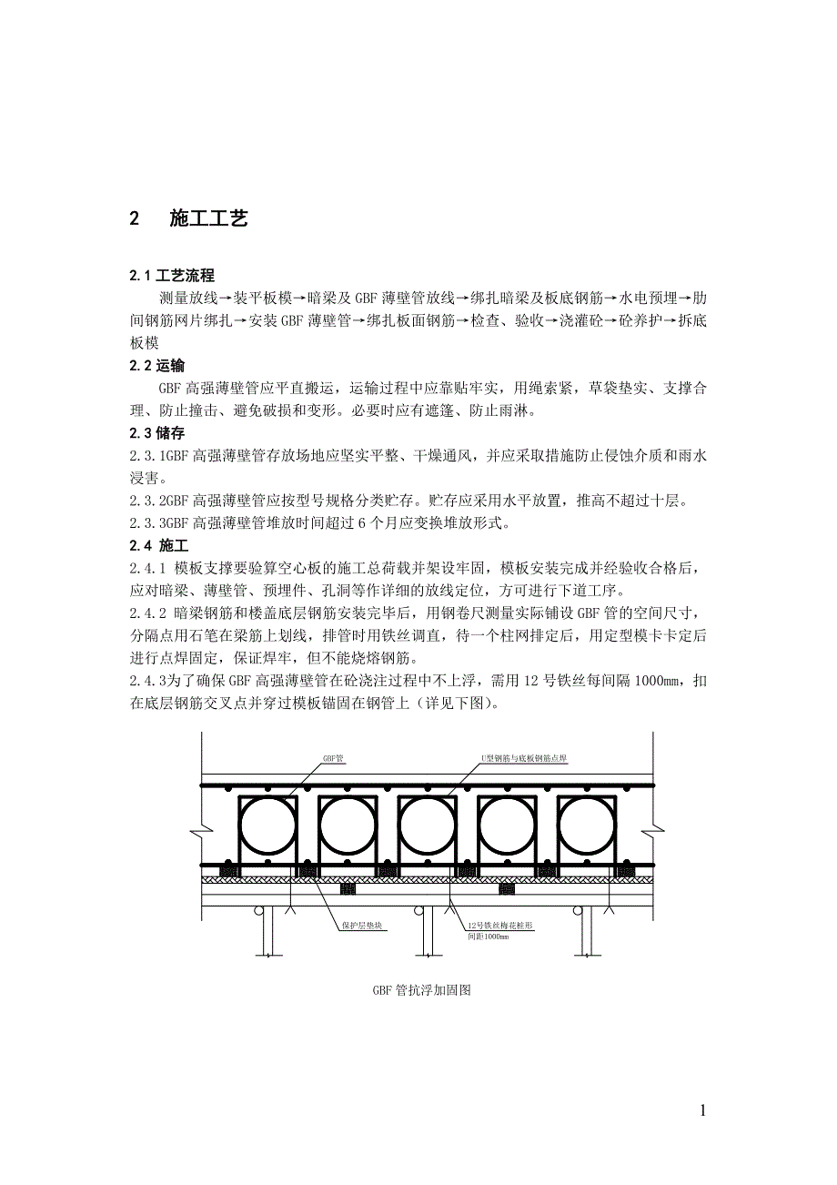 现浇砼空心无梁楼盖应用技术_第2页