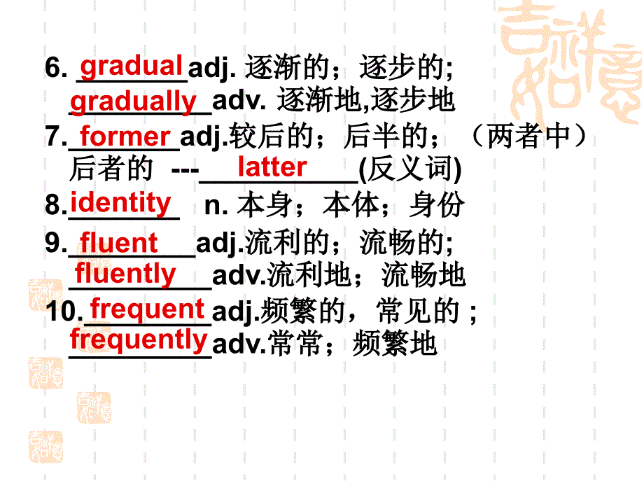 人教版 必修一 book1unit2 english around the world  语言点_第3页