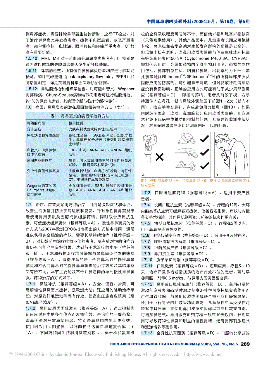 鼻鼻窦炎和鼻息肉诊治指南(解读英国变态反应和临床免疫学会)_第3页