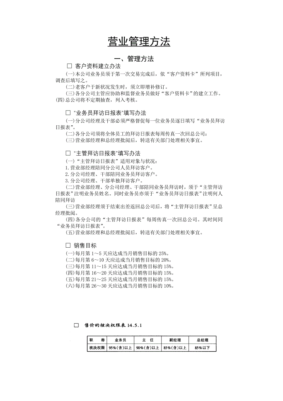 营业管理方法_第1页