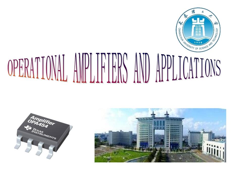 (位移传感器专业英语）Operational amplifiers and applications_第1页