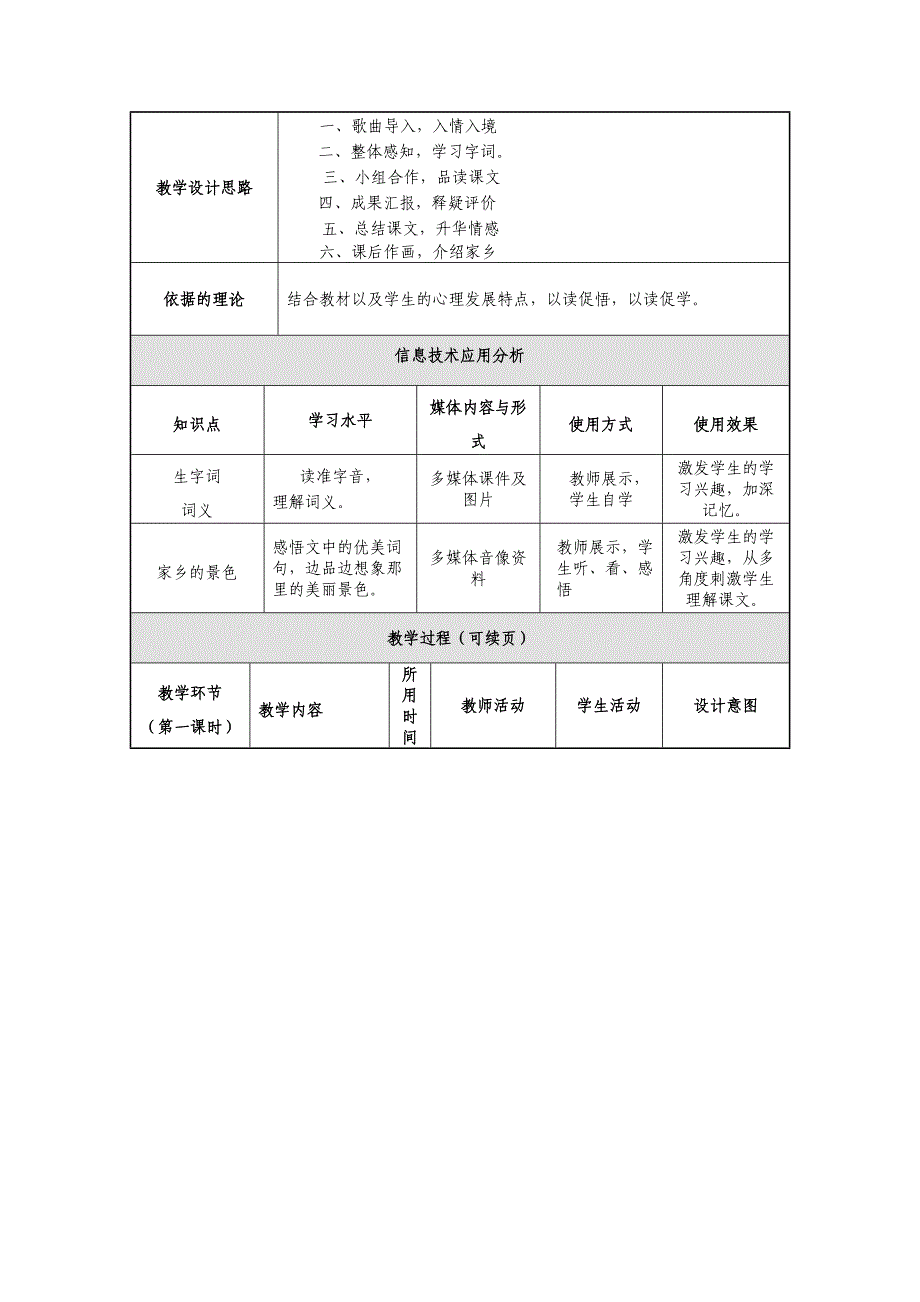 缤纷花布教学设计_第2页