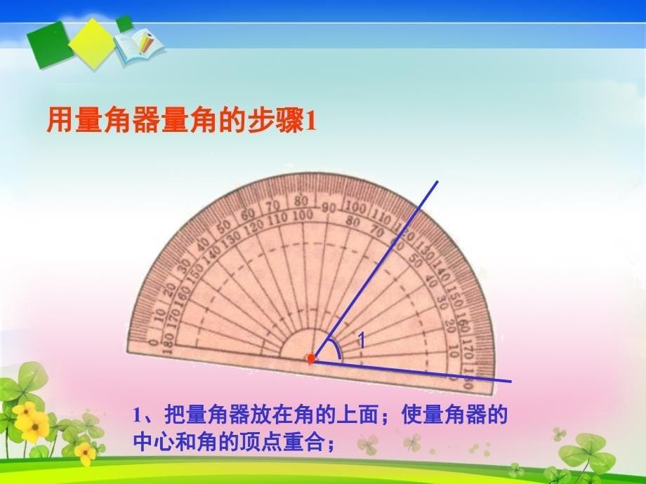 人教版四年级上册数学《角的度量》课件_第5页