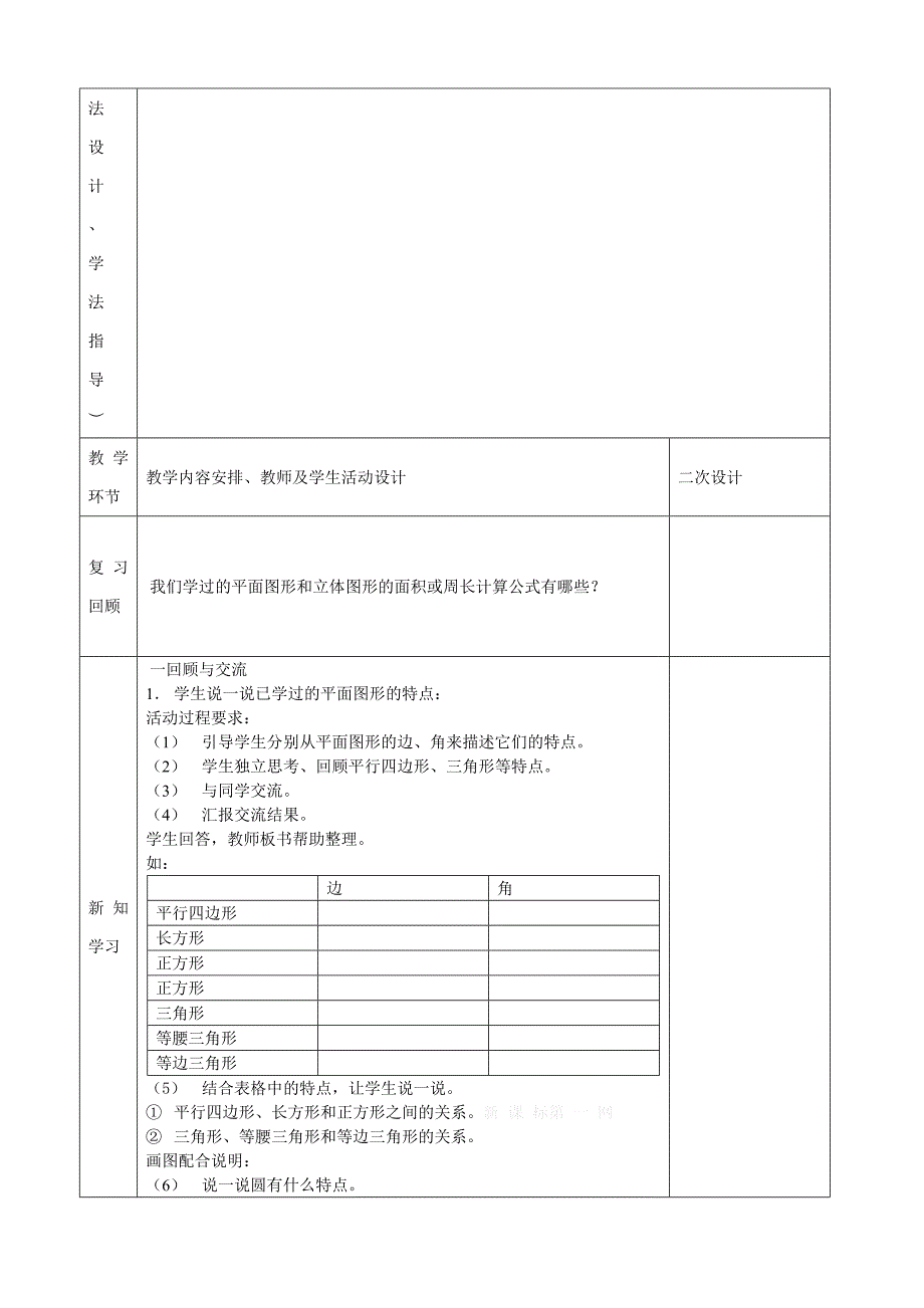 2015年新课标人教版六年级数学下册综合与实践二教案教学设计学案_第2页