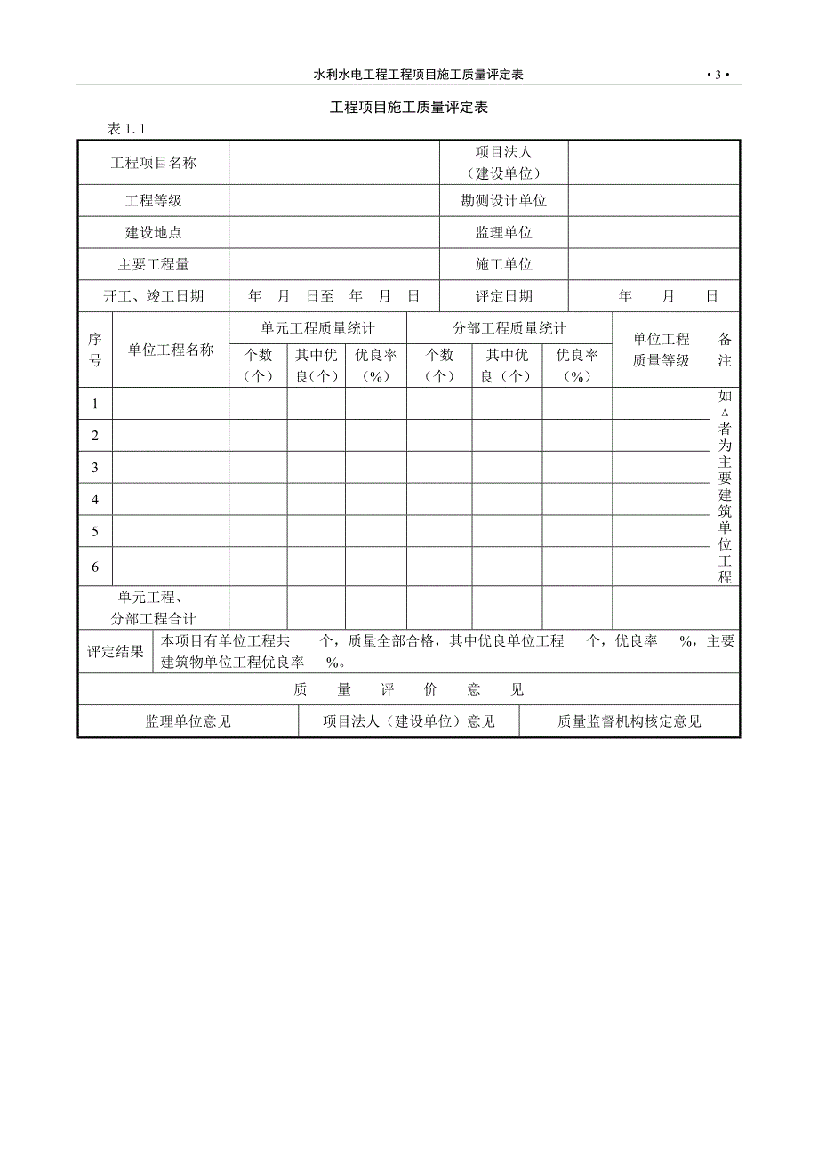 施工质量检验评定表_第3页