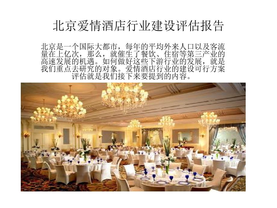 北京爱情酒店行业建设评估报告_第1页