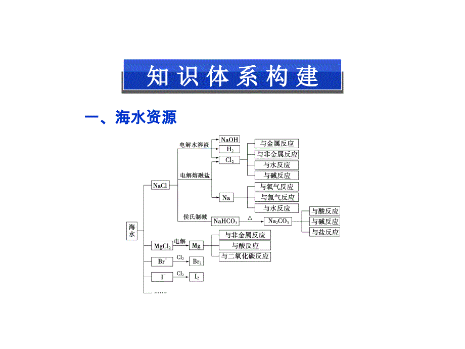 化学2017年高考总复习专题优化总结从海水中获得的化学物质课件_第2页