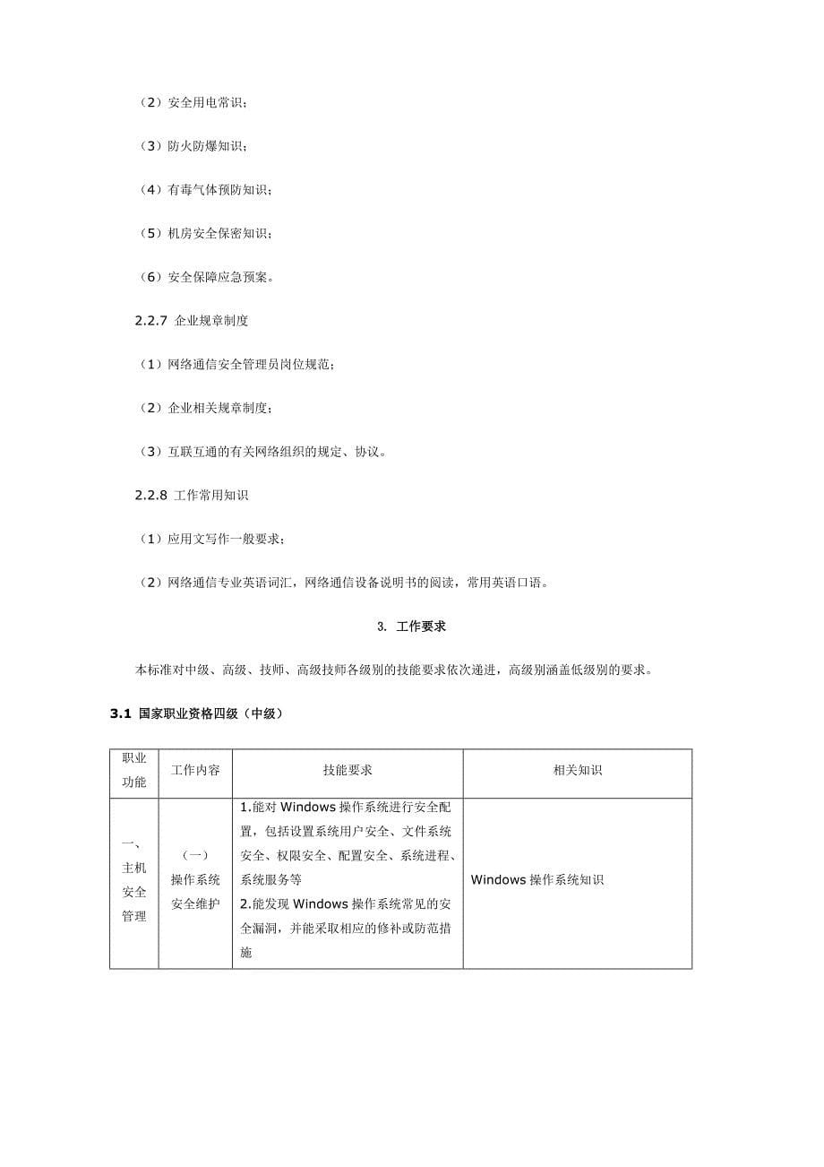 安全管理员国家职业标准_第5页