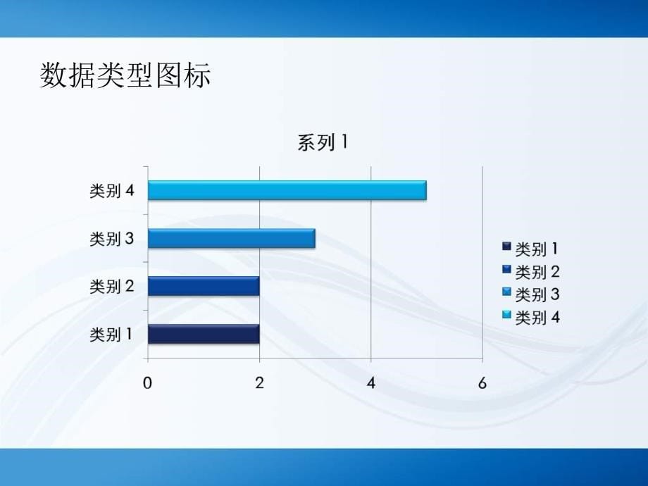 ppt经典模板——漂亮简洁湛蓝背景商务或其他用途ppt模板_第5页