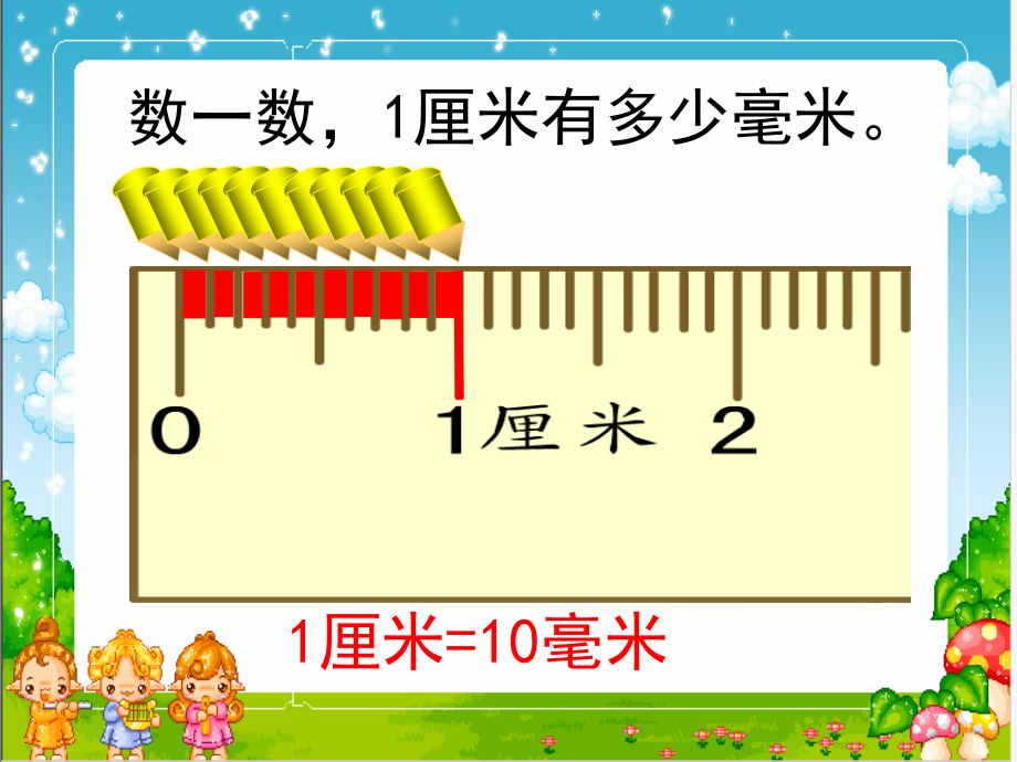 2014年苏教版数学三上毫米的认识知识复习PPT课件_第4页