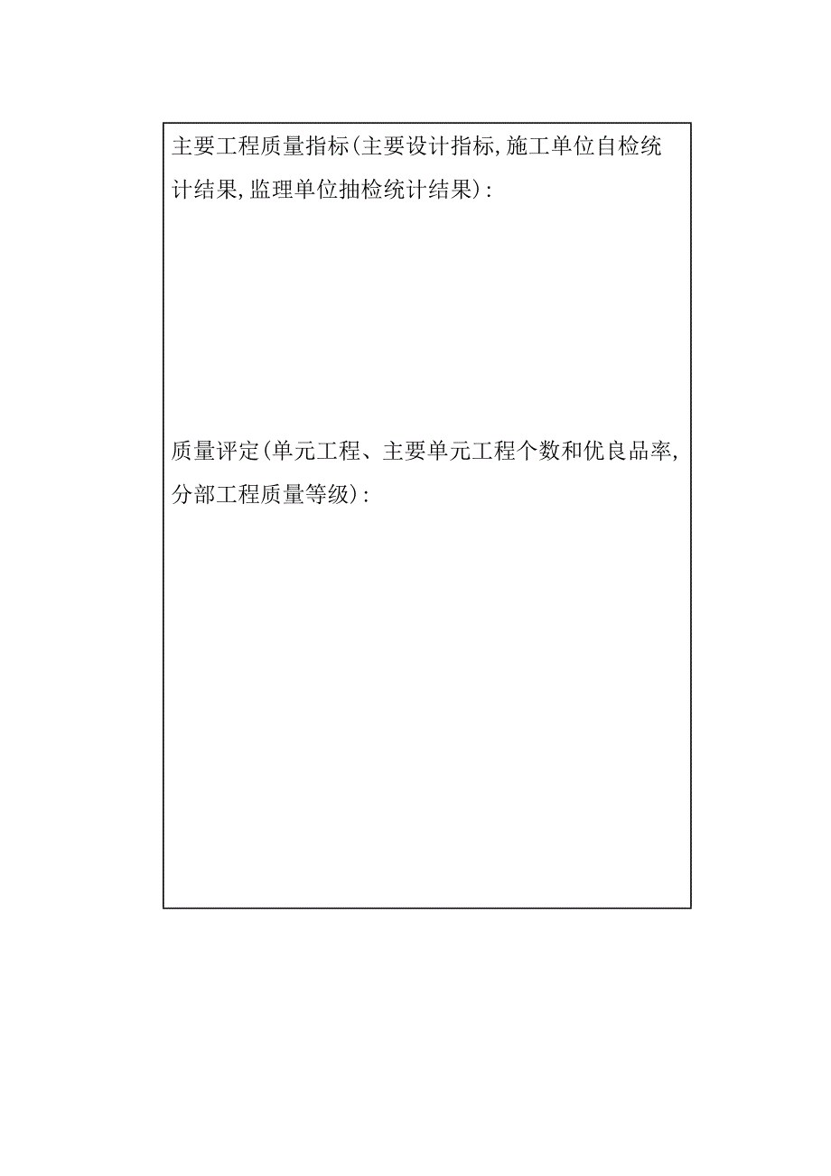 温潭电站拦河坝工程基槽验收签证格式_第4页