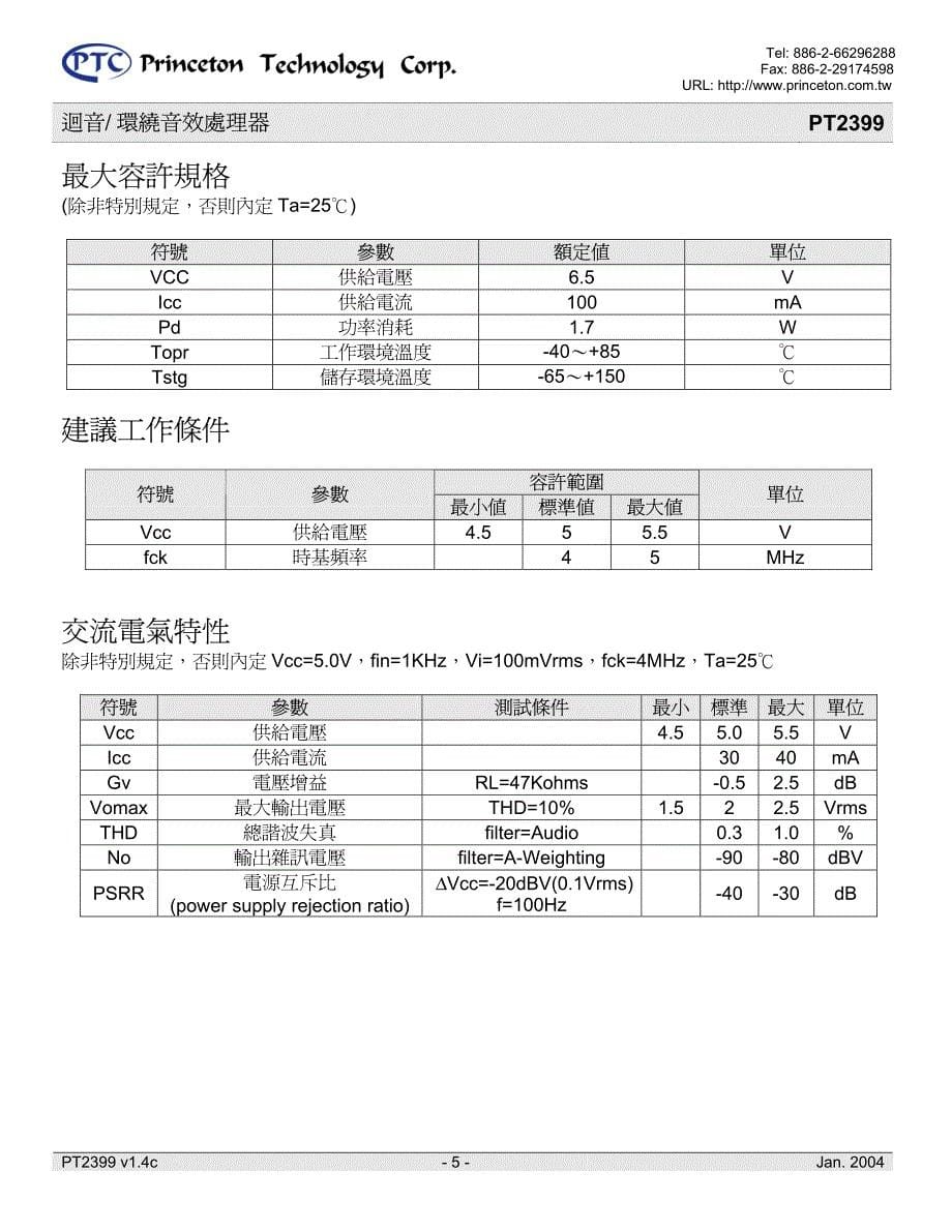 环绕音效处理器_第5页