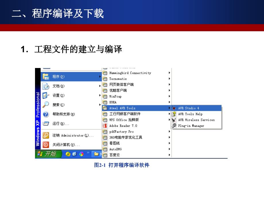 AVR单片机（C语言）项目开发实践教程项目一 AVR单片机系统开发与设计工具_第4页