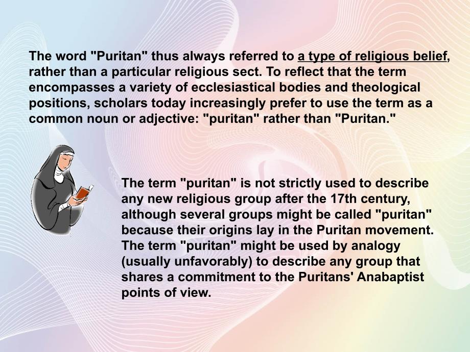 puritanism 美国文学课件_第3页