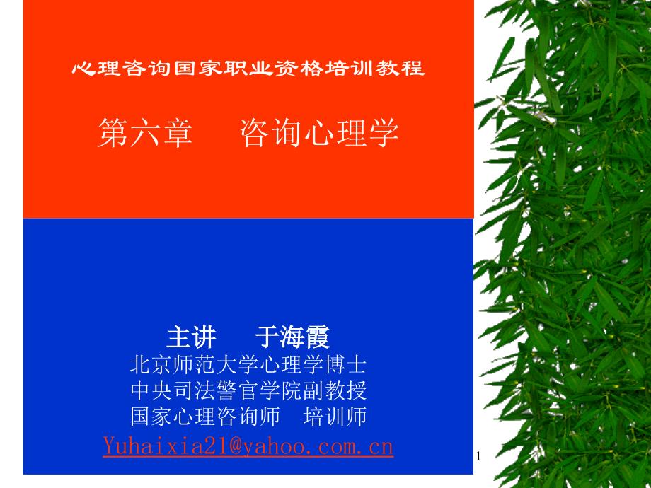 心理咨询师考试咨询心理学新版(最新)_第1页