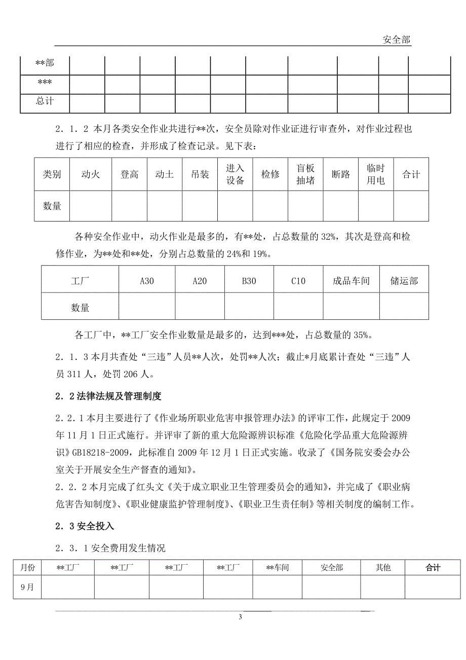 公司安全月度分析报告_第5页