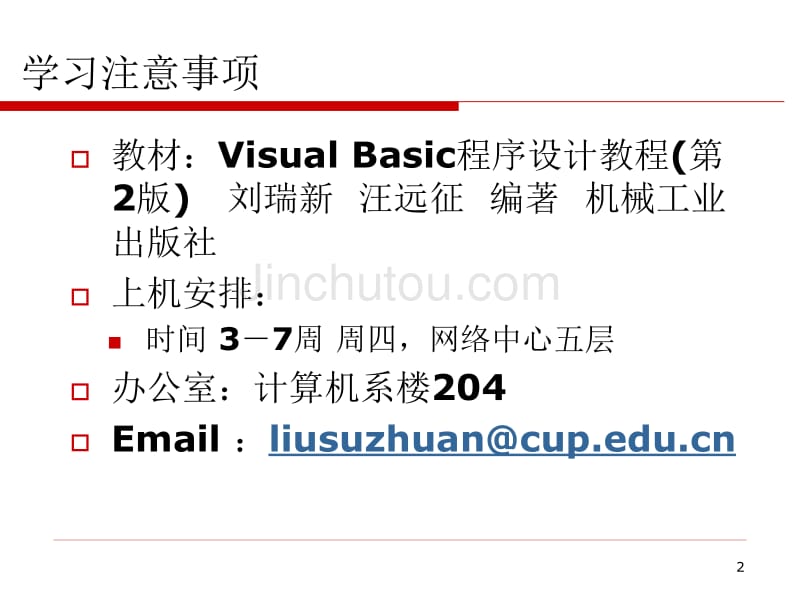 Visual Basic程序设计_第2页