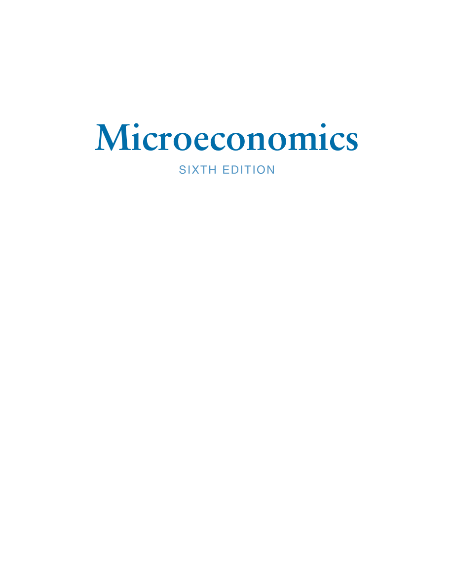 Microeconomics（SIXTH EDITION）_第3页