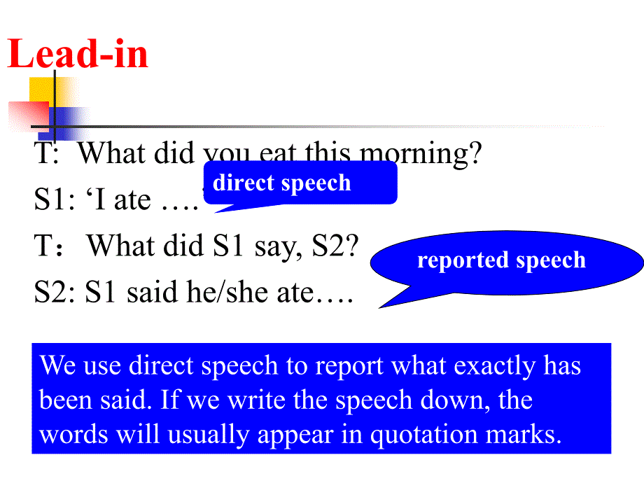 M4U1直接引语变间接引语_第2页