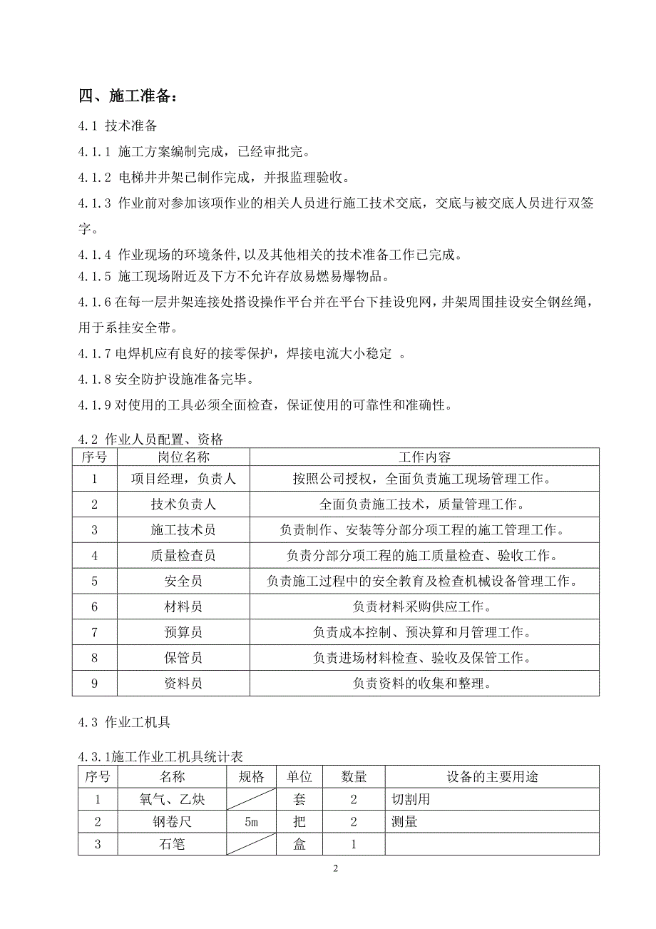 锅炉电梯井吊装方案_第2页