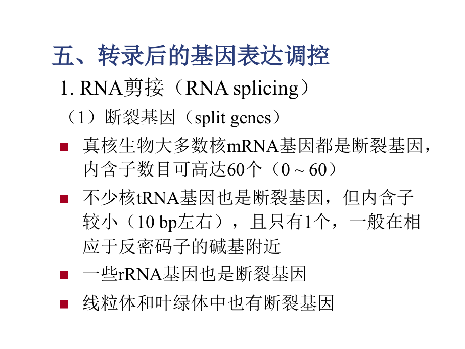 分子生物学 13考研笔记中山大学_第2页