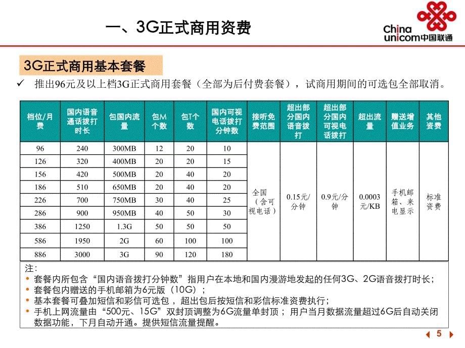 联通3g业务营销方案_第5页