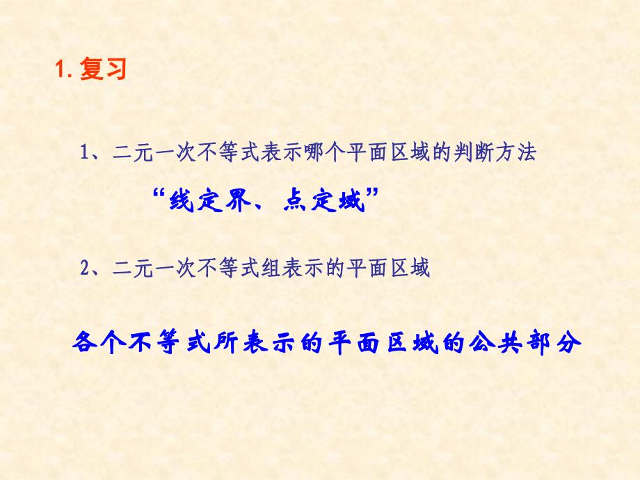 安徽省数学优质课评比市级选拔一等奖课件——线性规划_第4页