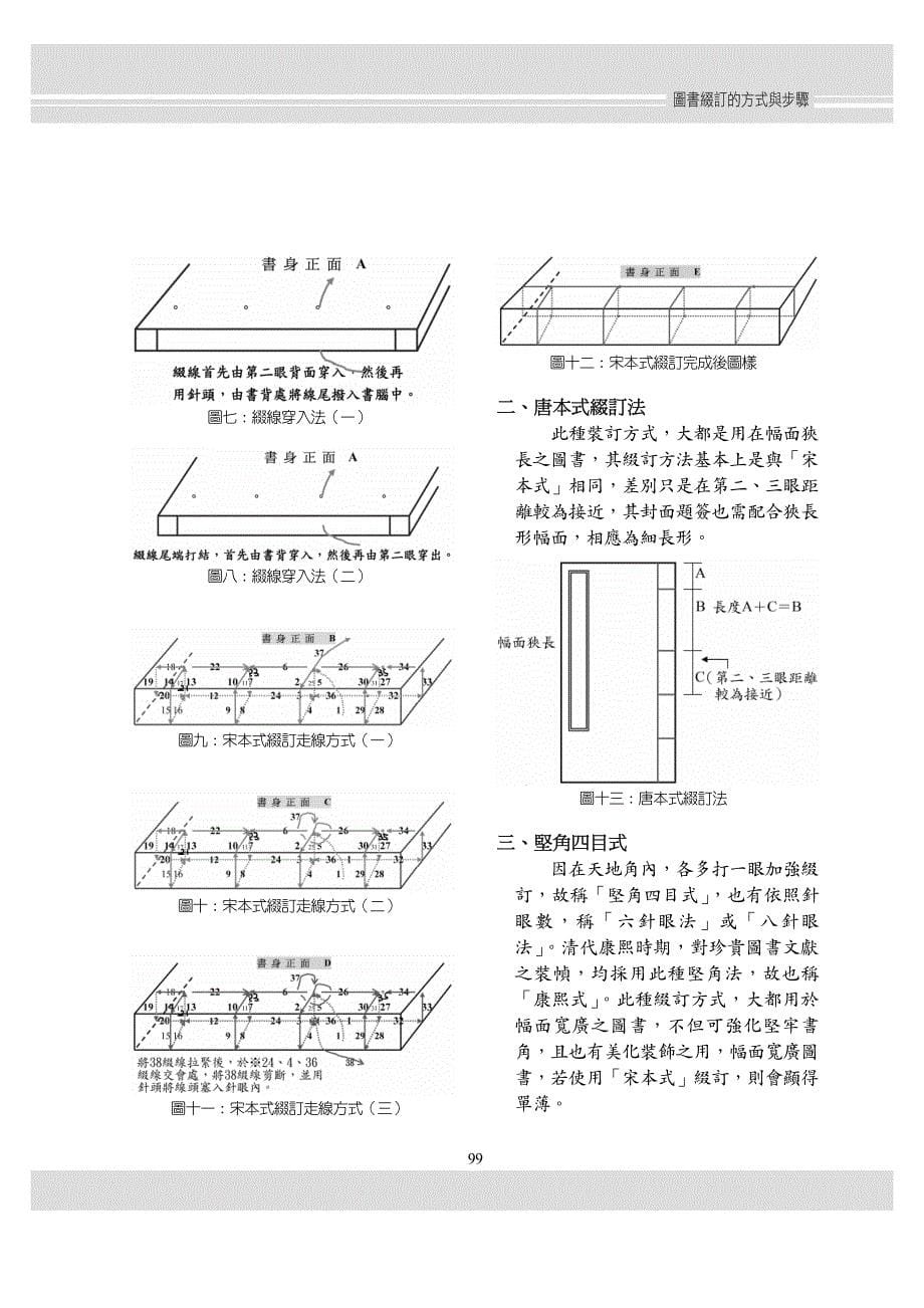 线装书装订——图书缀订的方式与步骤_第5页