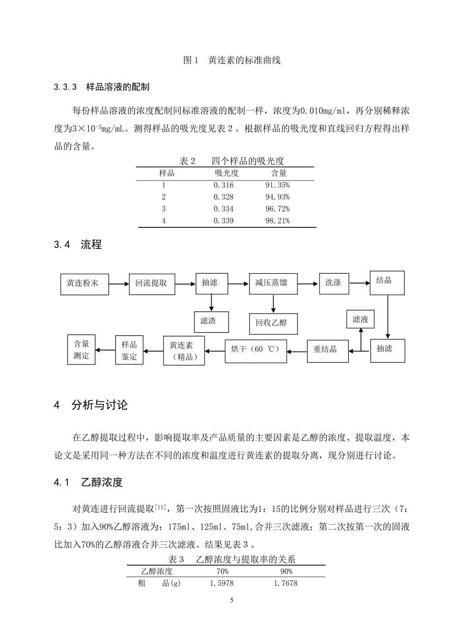 黄连中黄连素的提取_第5页