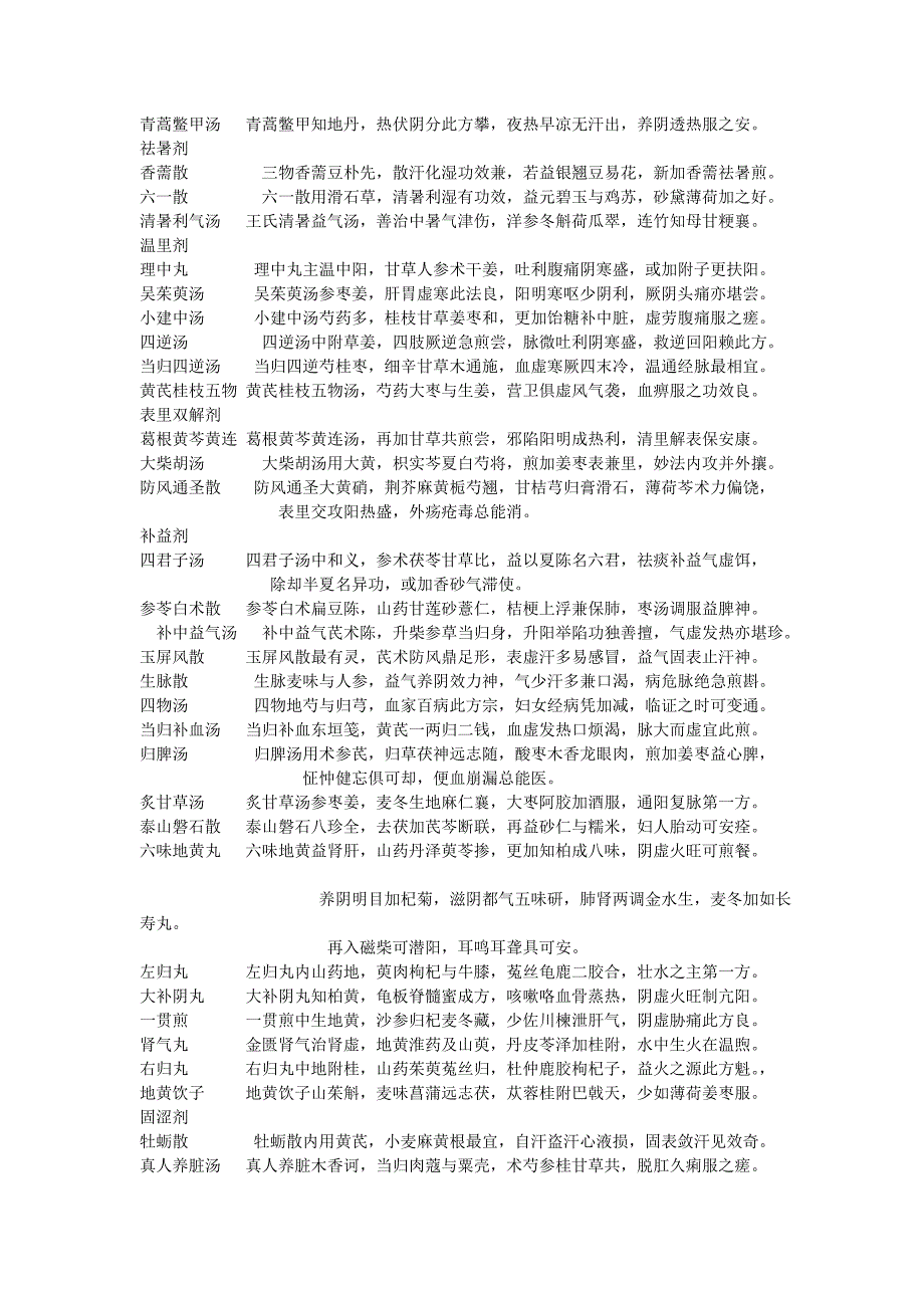 方剂学 150首要背的方歌_第2页