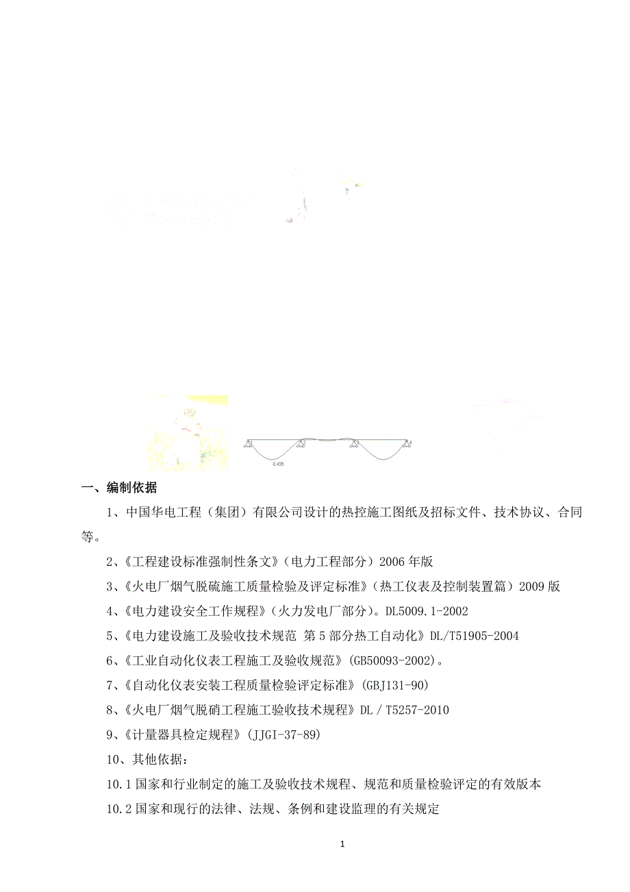 热控专业脱硝施工组织设计_第1页