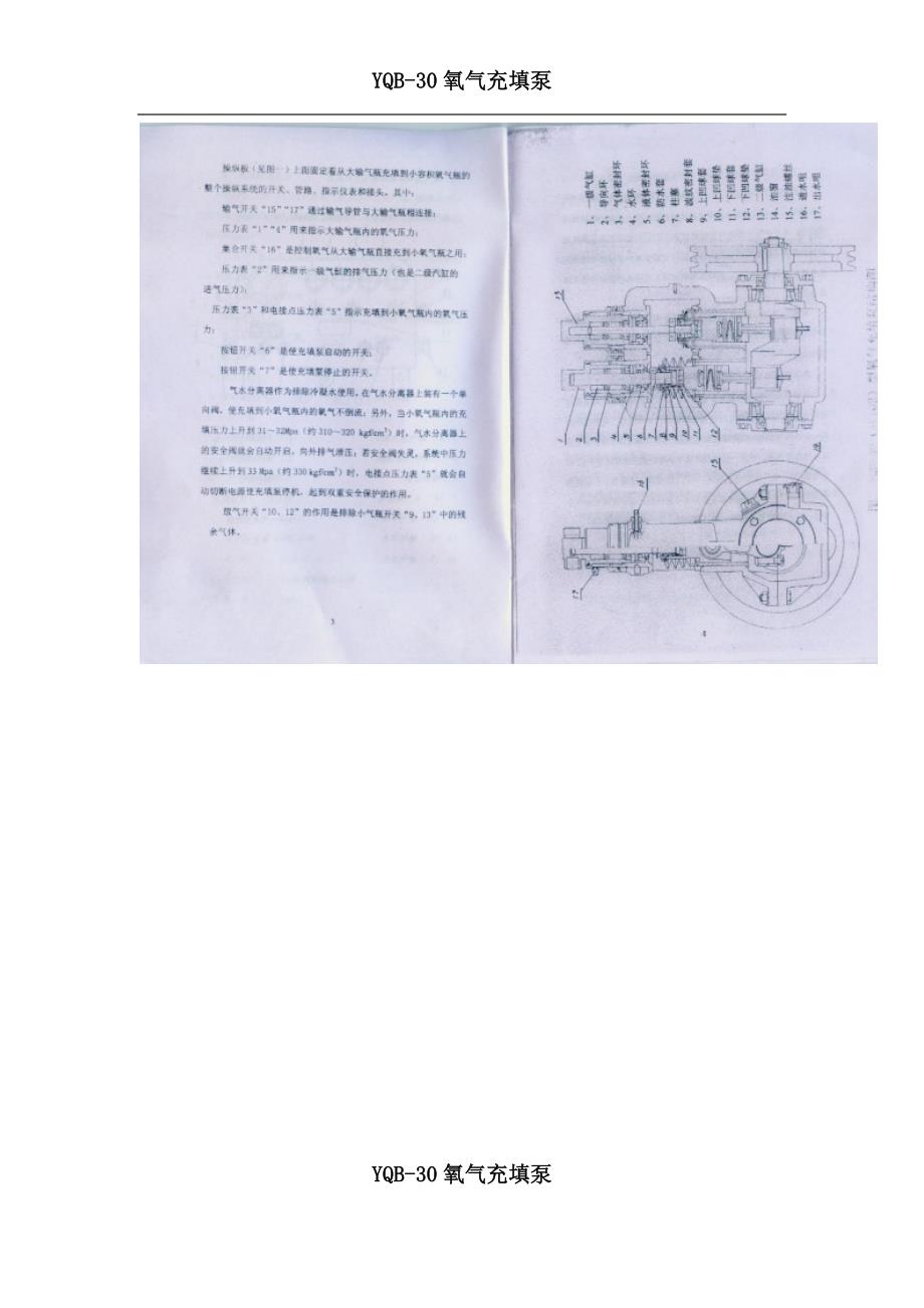 氧气充填泵-yqb-30(原ae102)说明书_第3页