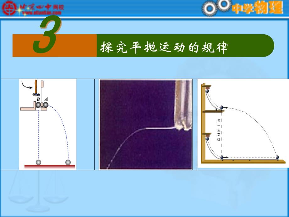 探究平抛运动的规律  yangjiua_第1页