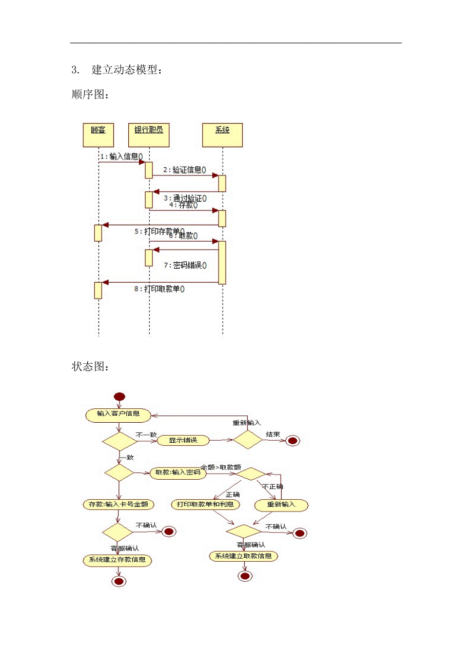 银行计算机储蓄系统面向对象分析_第3页