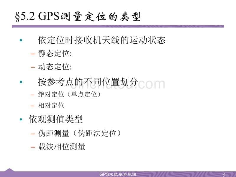 第五章 GPS定位基本原理_第5页