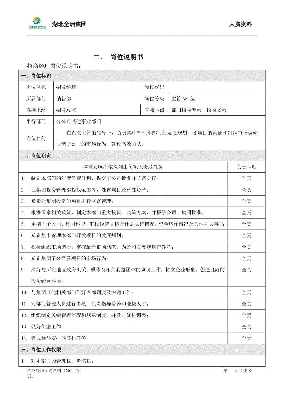 人员招聘专册(确定版)_第5页