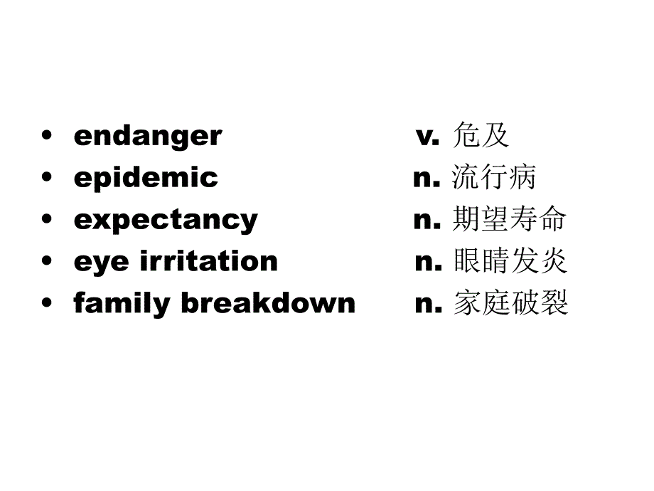 健康类核心词汇ppt.1_第5页