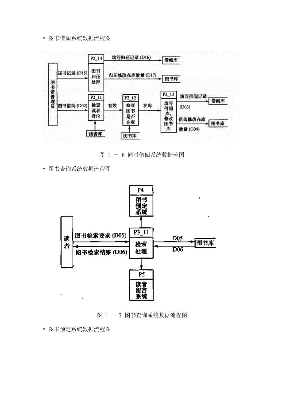 图书管理系统数据流程图_第5页